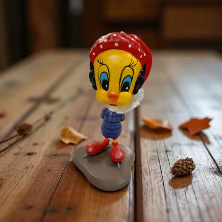 Tweety Buz Pateni Yapıyor 3D Figür
