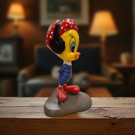 Tweety Buz Pateni Yapıyor 3D Figür