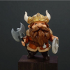 Viking Gnome Cüce 3D Figür Garden Gnome