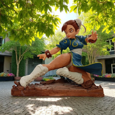 Chun Li - Street Fighter 3D Figür