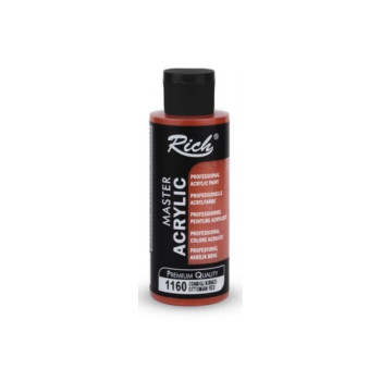 Rich Master Akrilik Boya 1160 Osmanlı Kırmızı 120cc