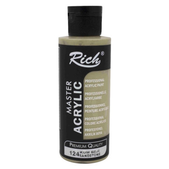 Rich Master Akrilik Boya 124 Kum Beji 120cc