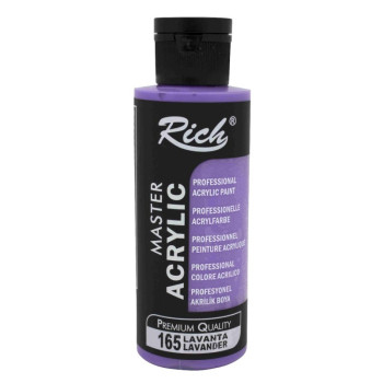Rich Master Akrilik Boya 165 Lavanta 120cc
