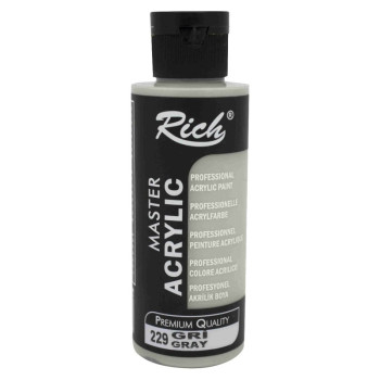 Rich Master Akrilik Boya 229 Gri 120cc