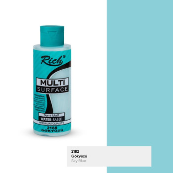 Rich Multisurface Akrilik Boya 2188 Gökyüzü 120cc