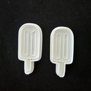 Çubuk Dondurma Hamur Şekillendirici / Kurabiye Kalıbı / Seramik Kalıbı İkili Set