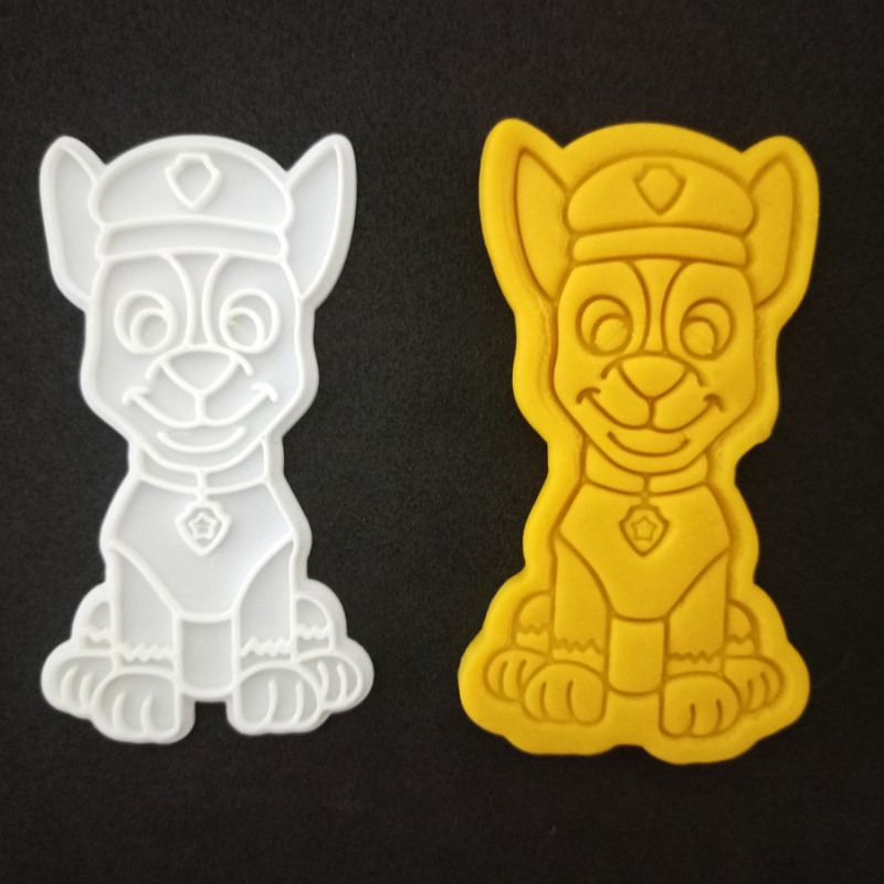 Paw Patrol Karakterleri Hamur Şekillendirici / Kurabiye Kalıbı / Seramik Kalıbı Yedili Set