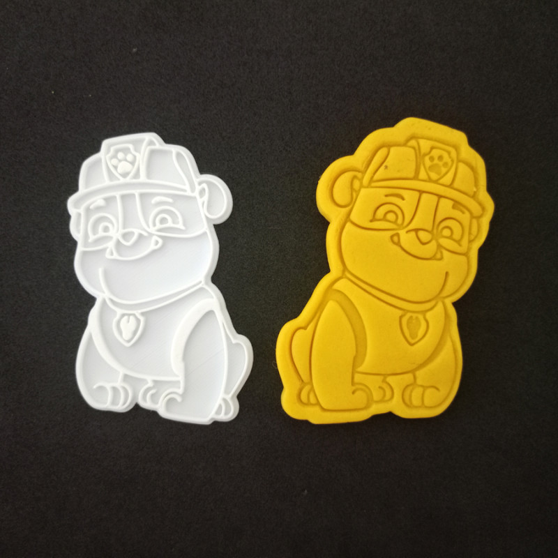 Paw Patrol Karakterleri Hamur Şekillendirici / Kurabiye Kalıbı / Seramik Kalıbı Yedili Set