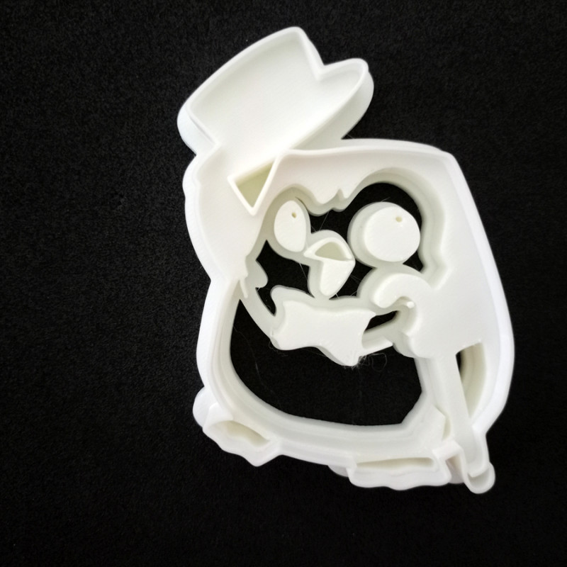 Pingu Hamur Şekillendirici / Kurabiye Kalıbı / Seramik Kalıbı