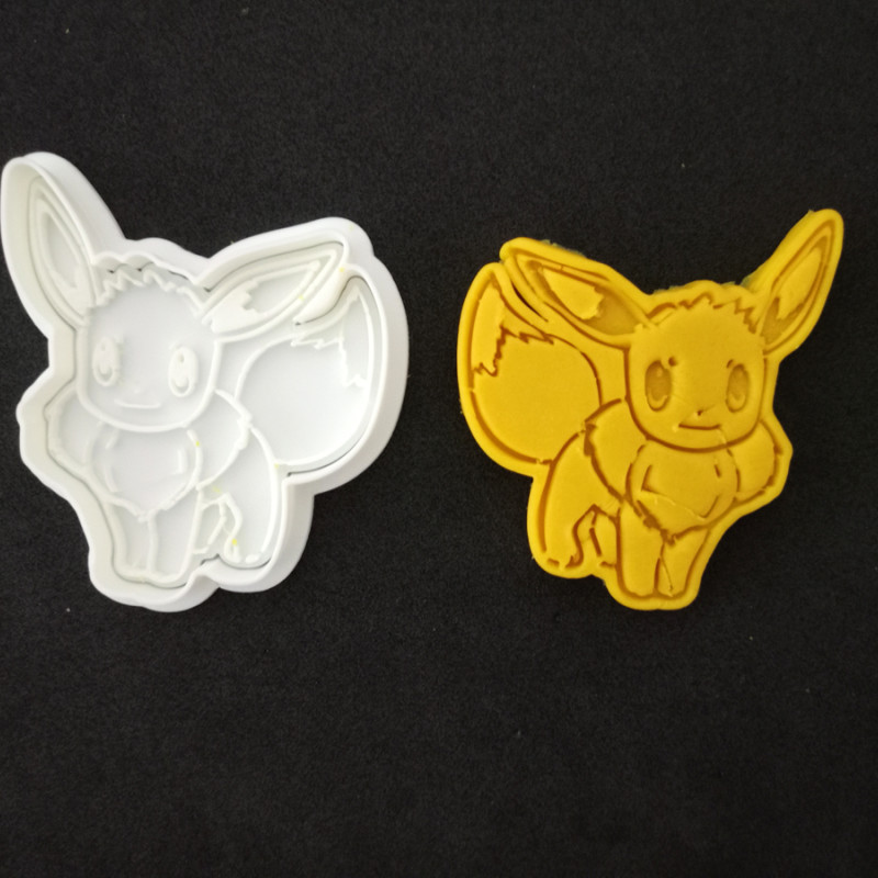 Pokemon Beşli Set Hamur Şekillendirici / Kurabiye Kalıbı / Seramik Kalıbı Beşli Set