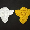 Toy Story - Oyuncak Hikayesi Set Hamur Şekillendirici / Kurabiye Kalıbı / Seramik Kalıbı Beşli Set