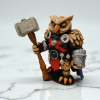 Barbarian (Barbar) 3D Figür - Gizemli Baykuş Serisi - 002