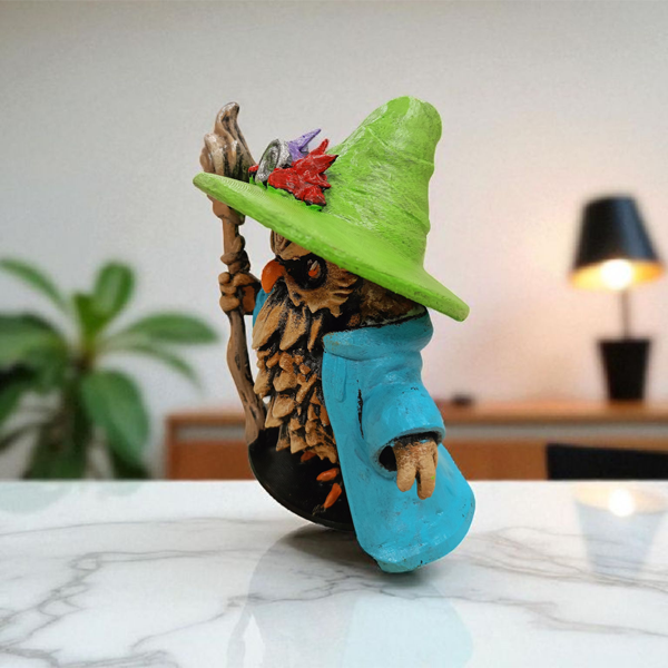 Wizard (Büyücü) 3D Figür - Gizemli Baykuş Serisi - 011