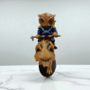 Wolf Rider (Kurt Binicisi) 3D Figür - Gizemli Baykuş Serisi - 013