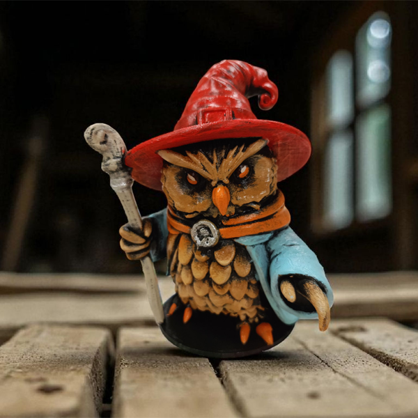 Summoner (Sihirbaz) 3D Figür - Gizemli Baykuş Serisi - 014
