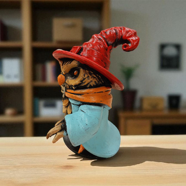 Summoner (Sihirbaz) 3D Figür - Gizemli Baykuş Serisi - 014