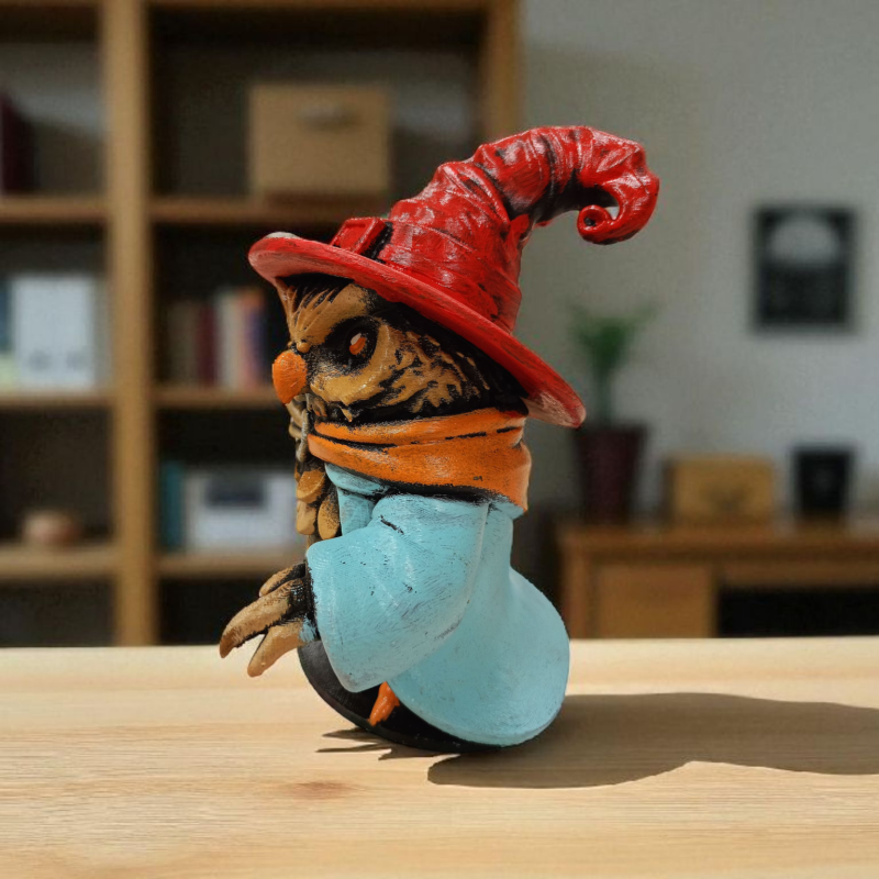 Summoner (Sihirbaz) 3D Figür - Gizemli Baykuş Serisi - 014