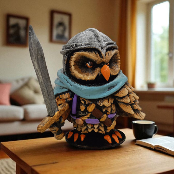 Paladin 3D Figür - Gizemli Baykuş Serisi - 016
