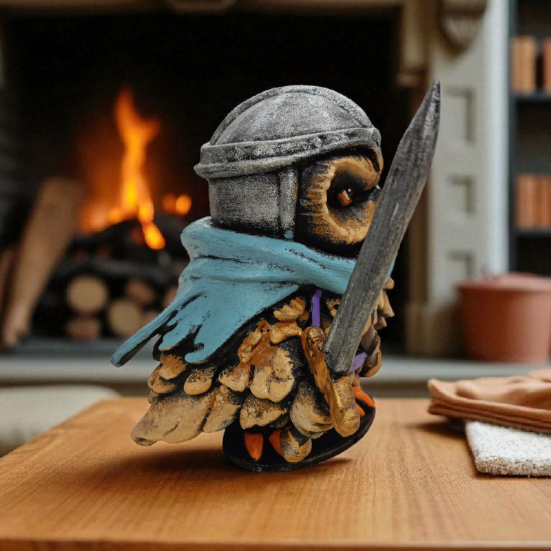 Paladin 3D Figür - Gizemli Baykuş Serisi - 016