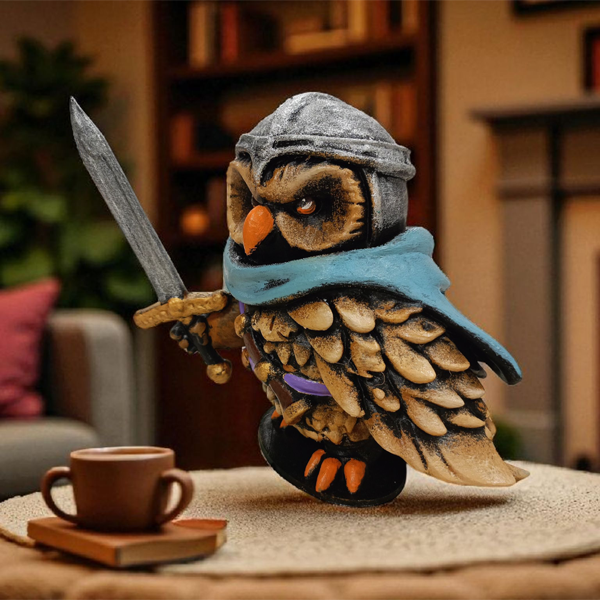 Paladin 3D Figür - Gizemli Baykuş Serisi - 016