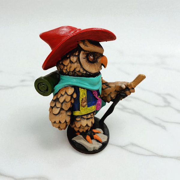 Explorer (Kaşif) 3D Figür - Gizemli Baykuş Serisi - 021