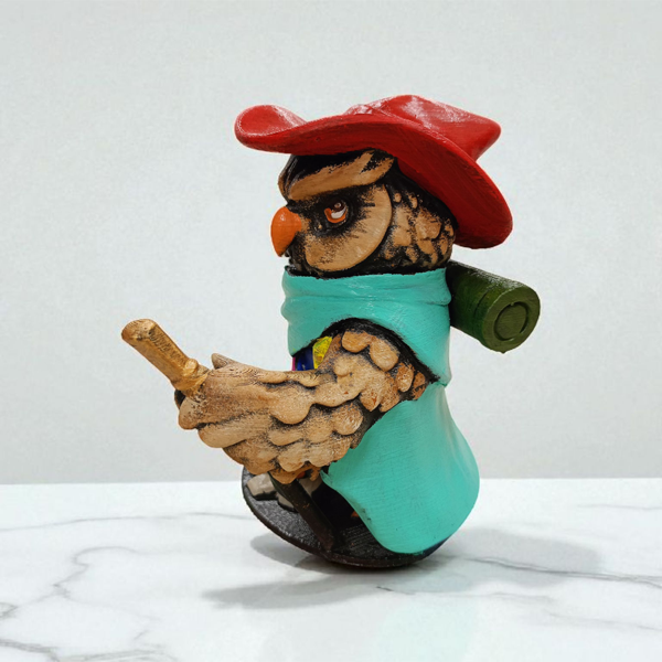 Explorer (Kaşif) 3D Figür - Gizemli Baykuş Serisi - 021