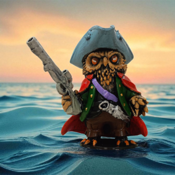 Pirate (Korsan) 3D Figür - Gizemli Baykuş Serisi - 022