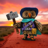 Artificer (Zanaatkar) 3D Figür - Gizemli Baykuş Serisi - 025