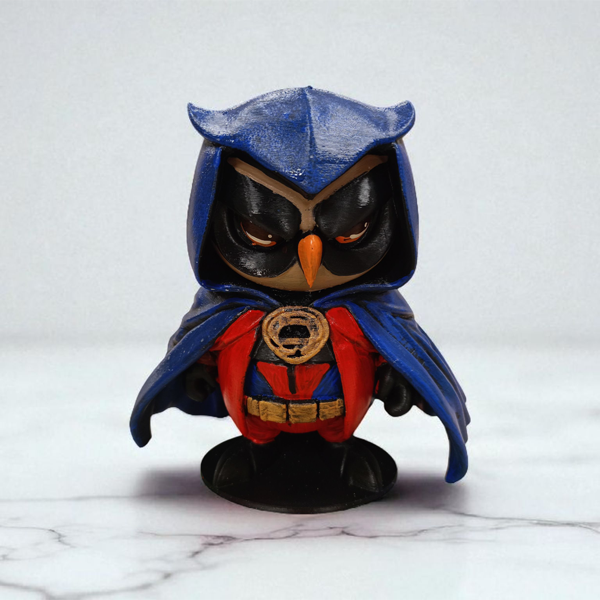 Villain (Hain) 3D Figür - Gizemli Baykuş Serisi - 026