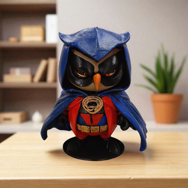 Villain (Hain) 3D Figür - Gizemli Baykuş Serisi - 026
