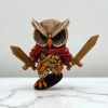Fighter - (Savaşçı) 3D Figür - Gizemli Baykuş Serisi - 027