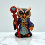 Warlock (Büyücü) 3D Figür - Gizemli Baykuş Serisi -028
