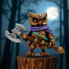 Champion (Şampiyon) 3D Figür - Gizemli Baykuş Serisi - 032