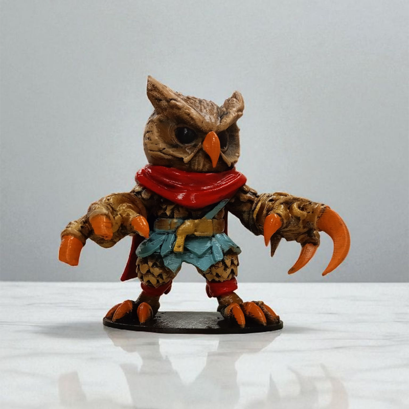Shapeshifter (Şekil Değiştiren) 3D Figür - Gizemli Baykuş Serisi - 033
