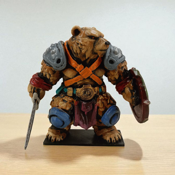 Bearbarian 3D Figür - Gizemli Baykuş Serisi - 042