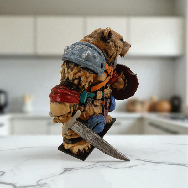 Bearbarian 3D Figür - Gizemli Baykuş Serisi - 042