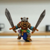 Bearserker 3D Figür - Gizemli Baykuş Serisi - 044