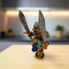 Bearserker 3D Figür - Gizemli Baykuş Serisi - 044