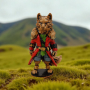 Big bad Wolf (Koca Kötü Kurt) 3D Figür - Gizemli Baykuş Serisi - 047