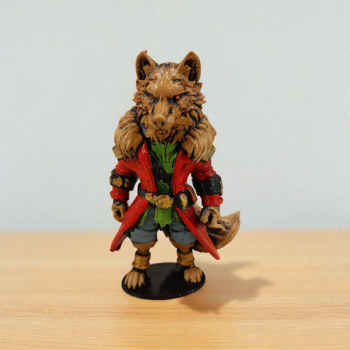 Big bad Wolf (Koca Kötü Kurt) 3D Figür - Gizemli Baykuş Serisi - 047