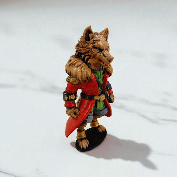 Big bad Wolf (Koca Kötü Kurt) 3D Figür - Gizemli Baykuş Serisi - 047