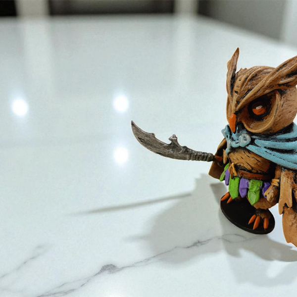 Hunter (Avcı) 3D Figür - Gizemli Baykuş Serisi - 050