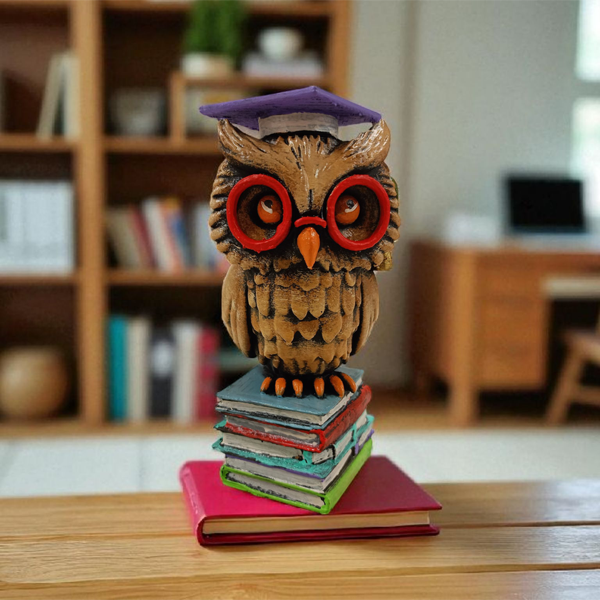 Graduate (Mezun) 3D Figür - Gizemli Baykuş Serisi - 051
