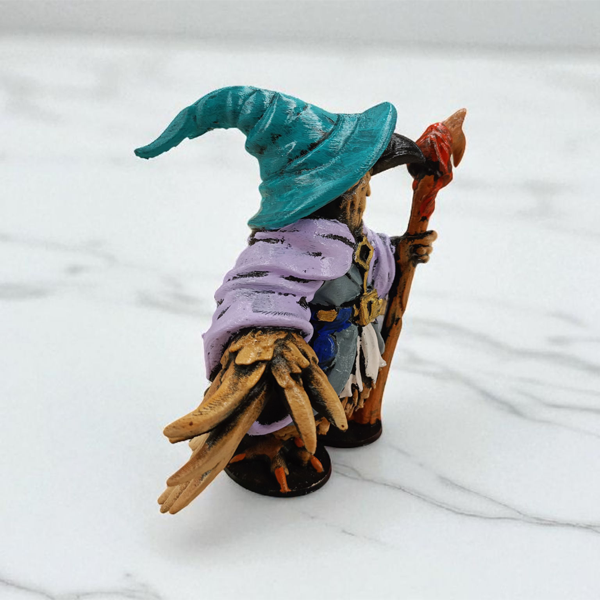 Crow Conjuror (Sihirbaz Karga) 3D Figür - Gizemli Baykuş Serisi - 053