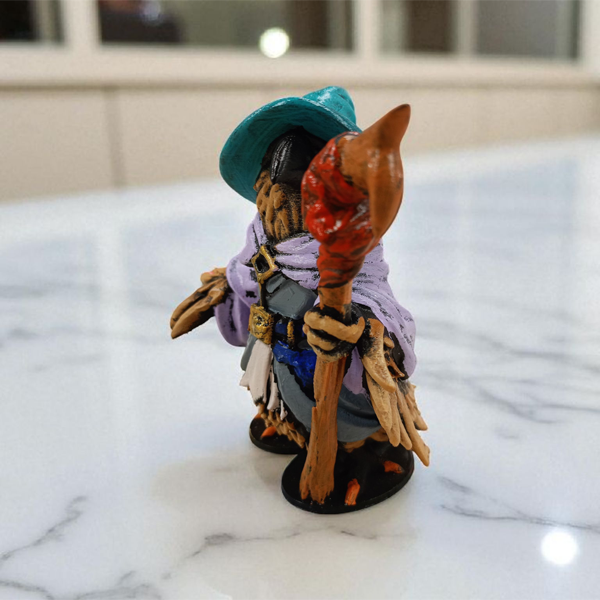 Crow Conjuror (Sihirbaz Karga) 3D Figür - Gizemli Baykuş Serisi - 053