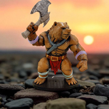 Kodiaxe 3D Figür - Gizemli Baykuş Serisi - 054