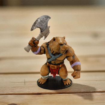 Kodiaxe 3D Figür - Gizemli Baykuş Serisi - 054