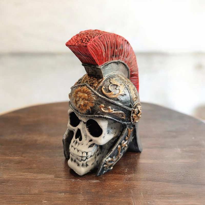 Miğferli Kurukafa Spartan Biblo