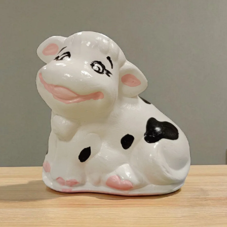 Sevimli İnekler Mini Biblo İkili Set