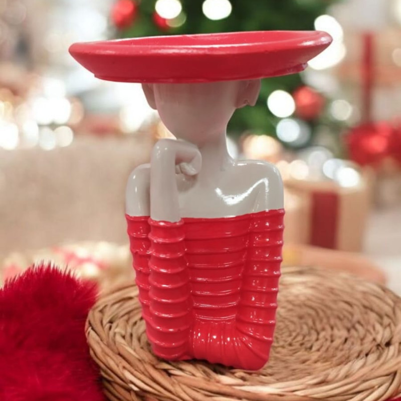 Şapkalı Kadın Sunumluk